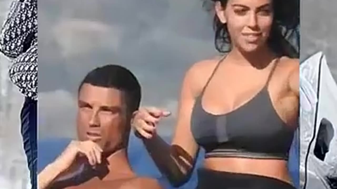 Cristiano Ronaldo and Georgina Rodriguez with family