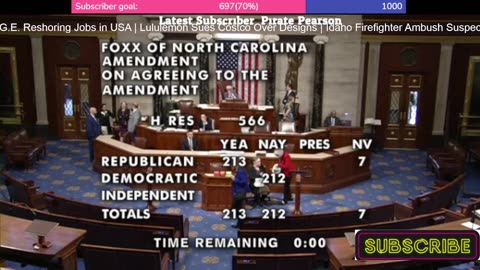 🔴 LIVE: House vs. Senate on Trump's Bill