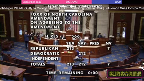🔴 LIVE: House vs. Senate on Trump's Bill
