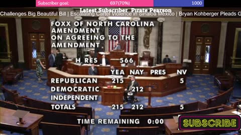 🔴 LIVE: House vs. Senate on Trump's Bill