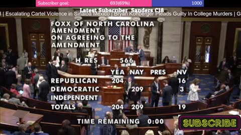 🔴 LIVE: House vs. Senate on Trump's Bill