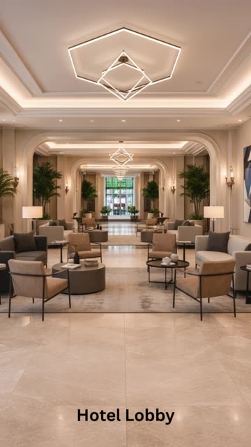 Modern Design Style Transformations | Coffee Shop to Hotel Lobby