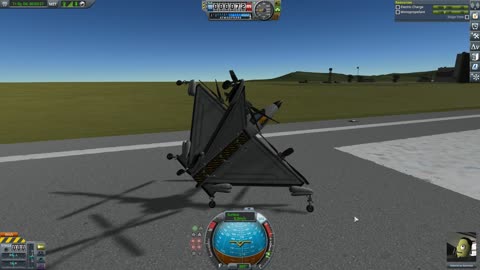 Batwing Cross Props Plane-mode Drone-Plane (KSP)