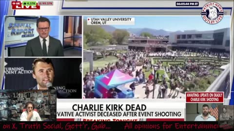 Bunker Studios & TV 🦘💋✌ 🗽EMERGENCY BROADCAST - CHARLIE KIRK
