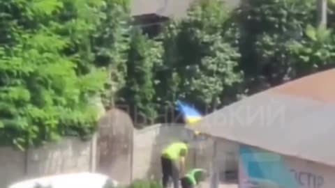 🚨⚔️ Ukraine Russia War | Police Chase Knife Attacker Wounding TCC Officer in Khmelnytskyi | RCF