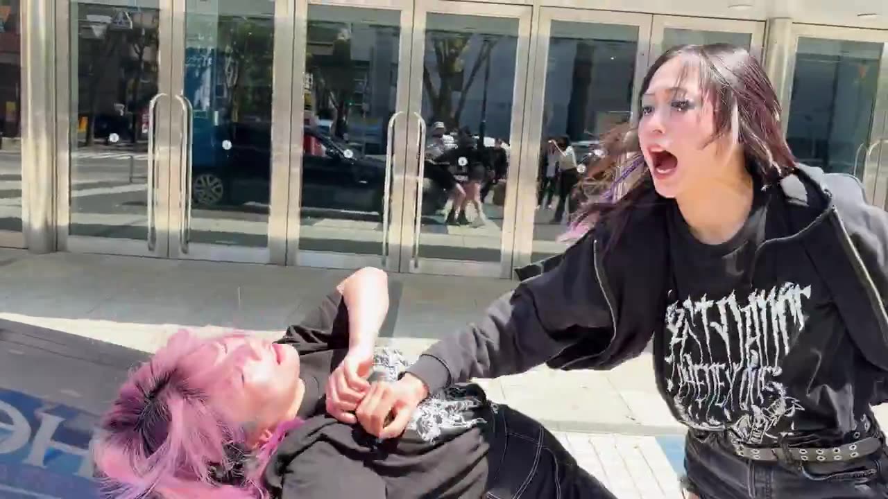 Japanese Woman's Wrestling Angle
