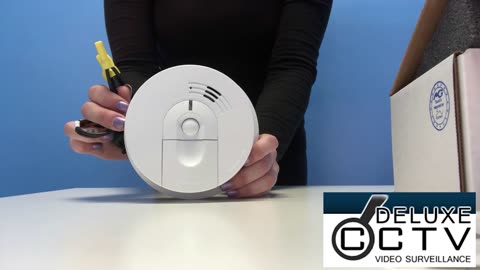 4K UHD Dual Smoke Alarm Detector Hidden Nanny Camera