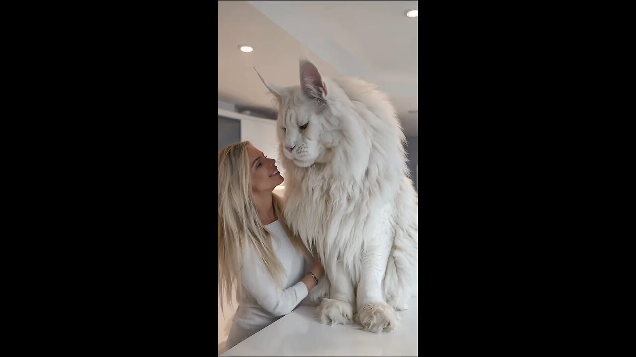So beautiful cat | Big White cat | #cat