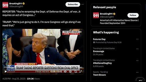 TRUMP SHOWING SIGNS OF DICTATORSHIP ???