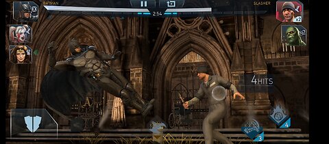 Injustice Fight Gameplay | Batman vs Wonder Woman vs Harley Quinn