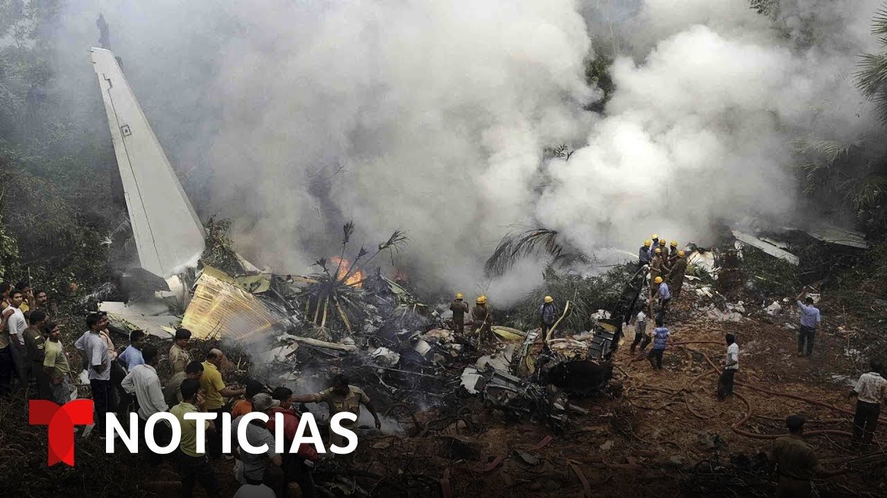 Tragedia aérea en India deja un saldo de 241 muertos y un sobreviviente | Noticias Telemundo