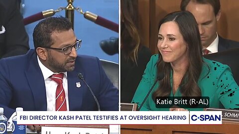 Katie Britt (R-AL) questions Kash Patel * 9/16/25