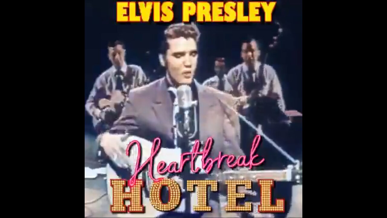 Elvis Presley ~ Heartbreak Hotel ~ Portrait Format