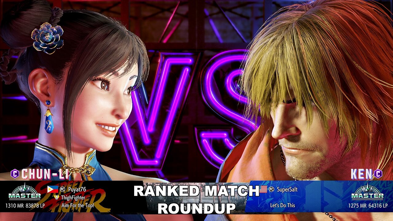 Kuya Kalbo SF6 Ranked Match Roundup. Chun Li Master Rank [Hori Fight Stick]