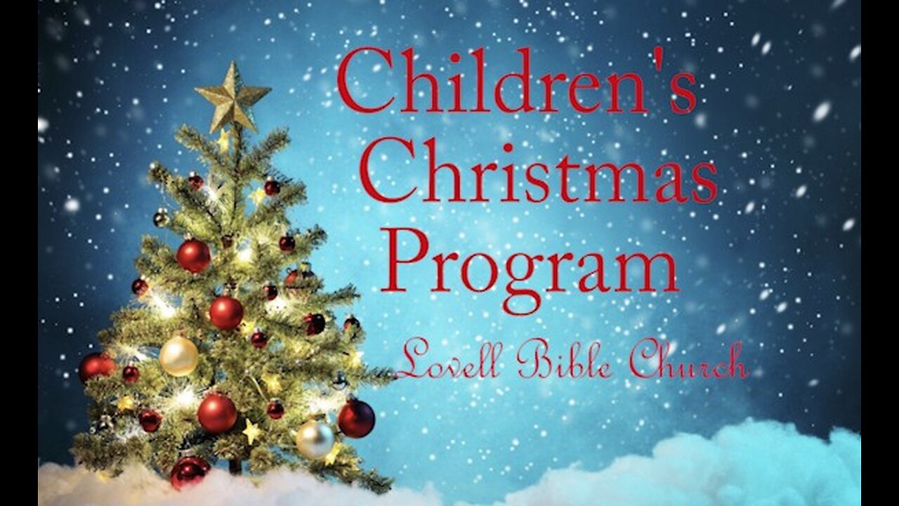 Children's Christmas Program