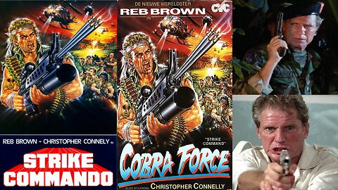 Wichita's Christopher Connelly in "Strike Commando," a.k.a., "Cobra Force" (1987)