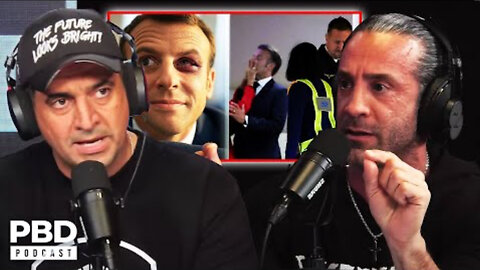 "This Is A BAD Look" - Macron HUMILIATED After Wife Shoves Him In Viral Video