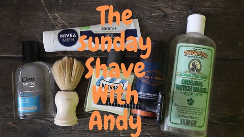 This Sundays Shave and Head is with Nivea Shaving cream