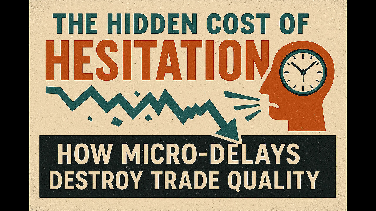 🎯 Live Workshop/Q&A – The Hidden Cost of Hesitation: How Micro-Delays Destroy Trade Quality