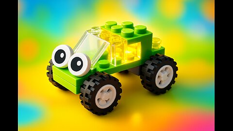 Two Colorful Brick Cars – Creative Build 🚗🚙✨