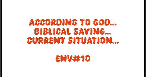 ENV#10... Destruction of the unrepenting. COVID-19 vaccine: bioweapon with Bluetooth part1