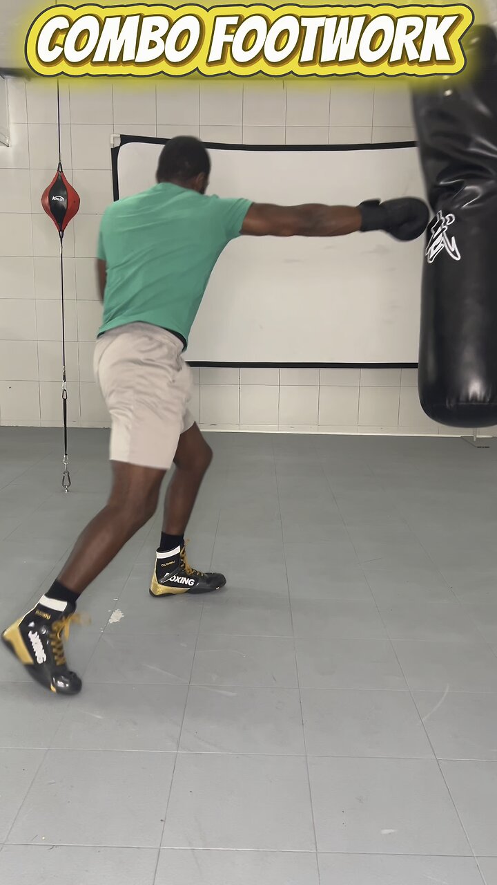 COMBO FOOTWORK MASTER THE MOVEMENT! ⚡🥊