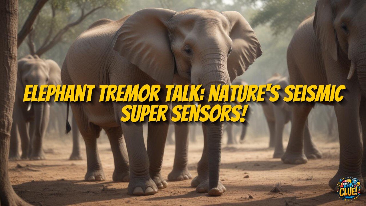 Elephants' Seismic Sense: Navigating Earth Through Tremors