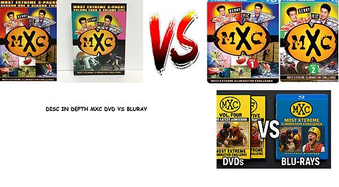 MXC DVD Vs Bluray (Discs in Depth)