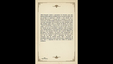 Notícias sobre o livro do Baeumler e a "surpresa" no caso Epstein e sua tchurma...