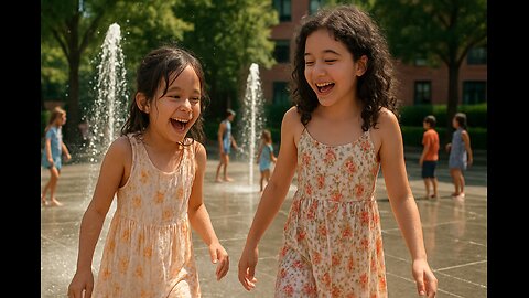 Soaked in Georgetown! 💦 Epic Fountain Fun in Washington DC!