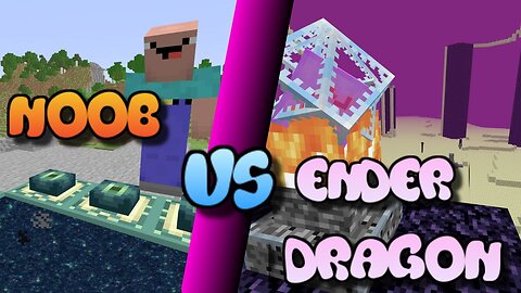 Minecraft: Noob Vs Ender Dragon (Very Funny)