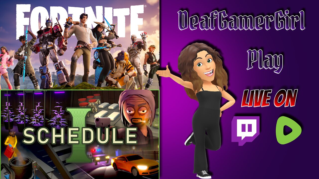 DGG play Fortnite then Schedule 1- Lets reach 200 followers !