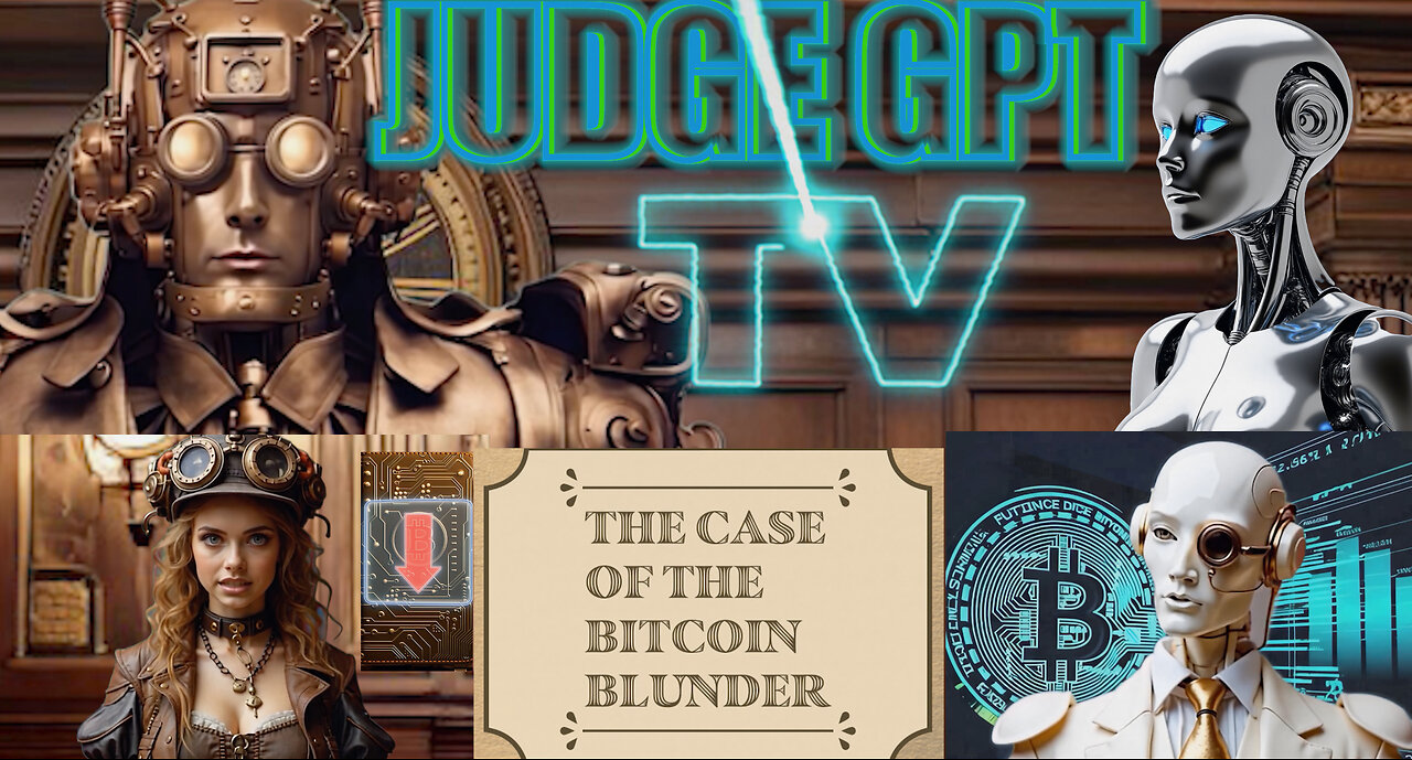 Judge GPT TV Ep2: The Bitcoin Blunder | Steampunk Courtroom Series