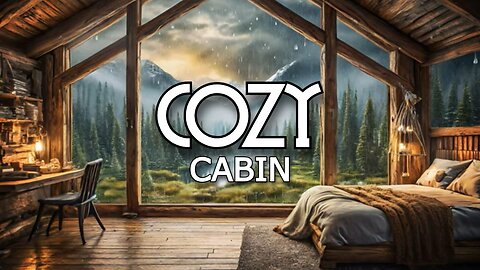 Cozy Cabin Vibes: Rainfall and Relaxing Tunes