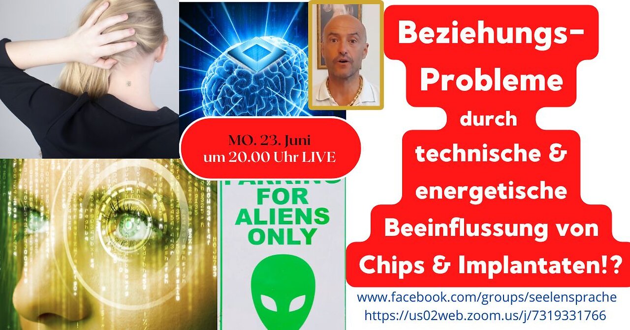 Beziehungs-Probleme durch technische & energetische Beeinflussung von Chips, Implantate Mo.20250623