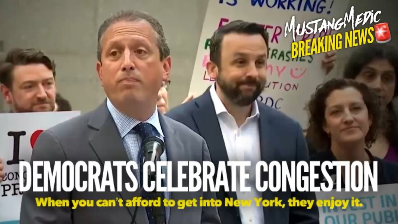 BREAKING NEWS🚨 New York Democrats celebrate congestion pricing.