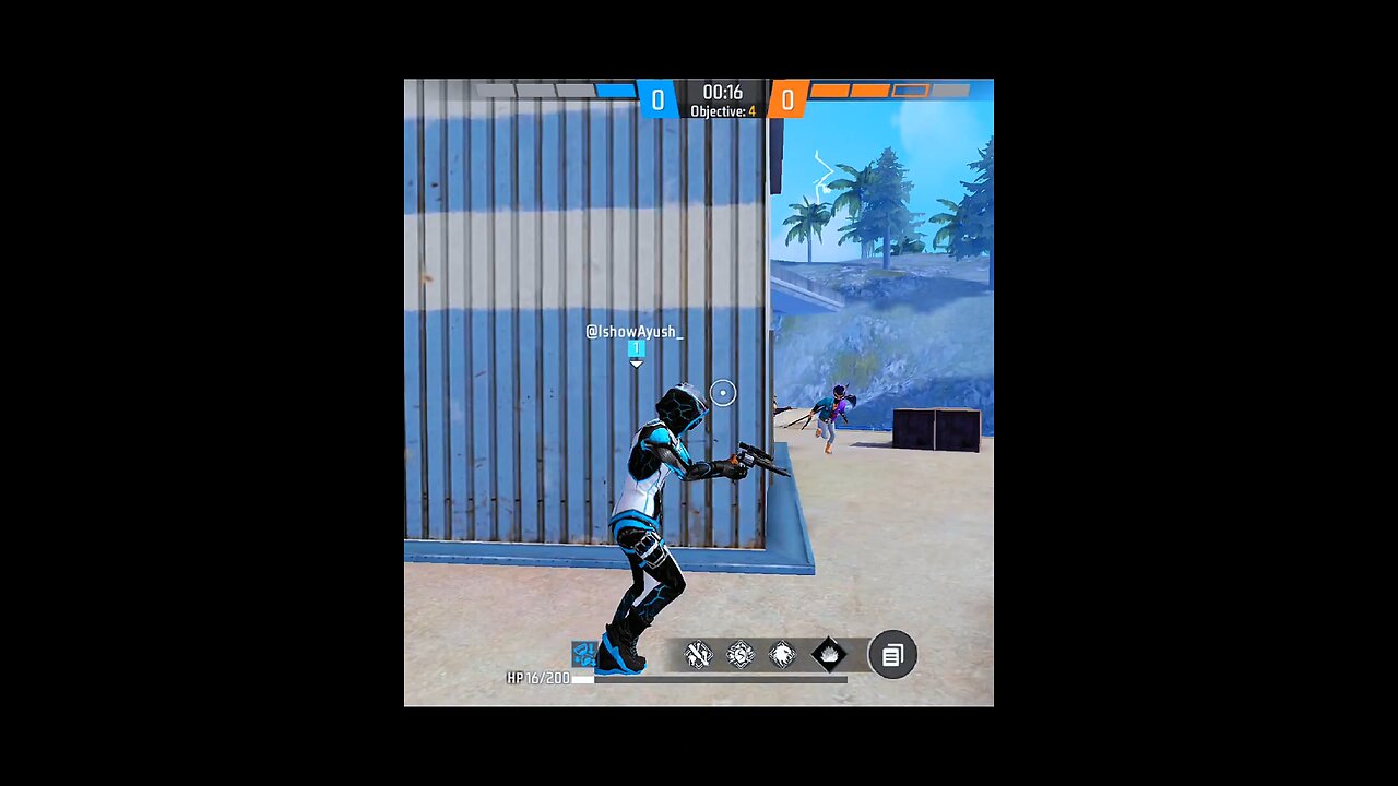 1v3 clutch in Free fire max #short #viral