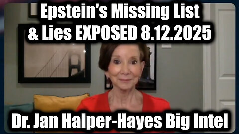 Epstein's Missing List & Lies EXPOSED. 8-12-25-AT-2PM-CST-10G-EST