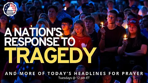 A Nation's Response to Tragedy