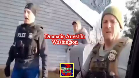 Video shows ICE agents making dramatic arrest in Washington