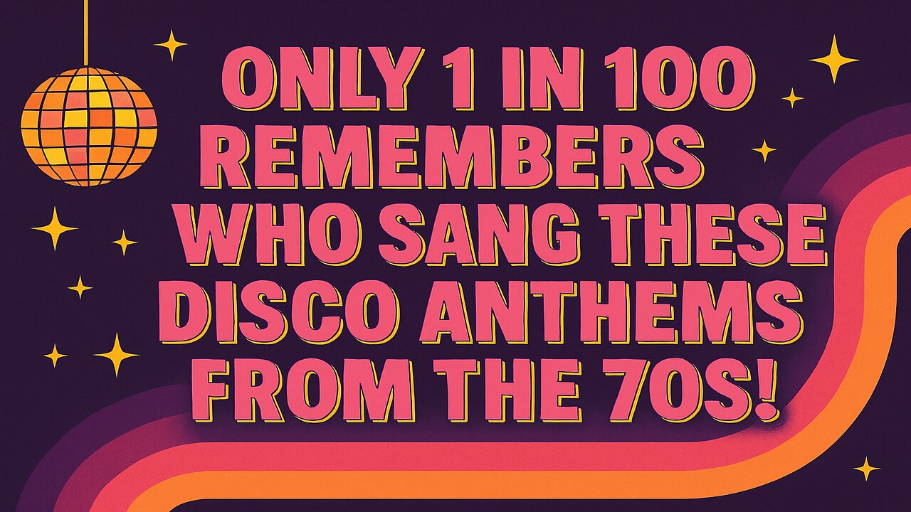 Who sang these disco songs?