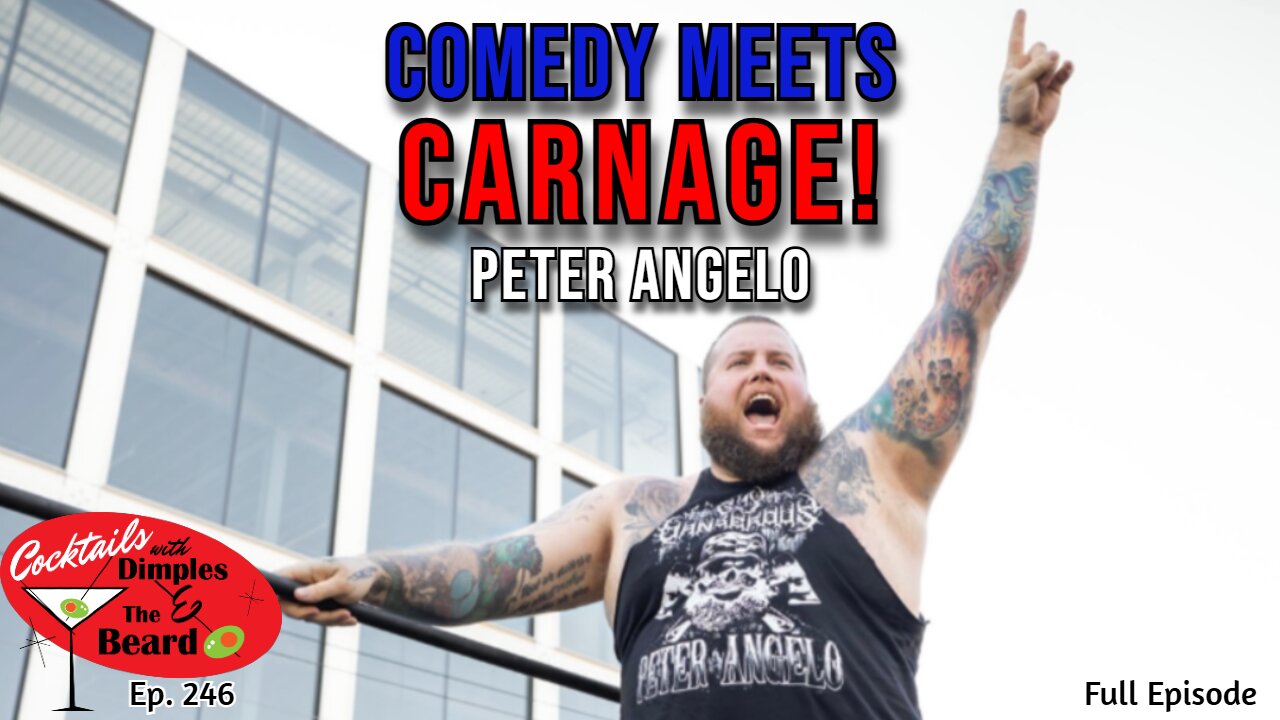 Most Guests Bring Stories… Comedian Peter Angelo Brought Wrestling Scars 💀 | Ep. 246