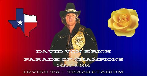David Von Erich Parade of Champions
