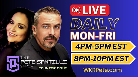THE PETE SANTILLI SHOW LIVE! MON-FRI AT 8-11AM & 4-5PM