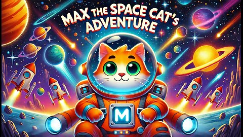 Max the Space Cat’s Adventure - Episode 1 😺🚀