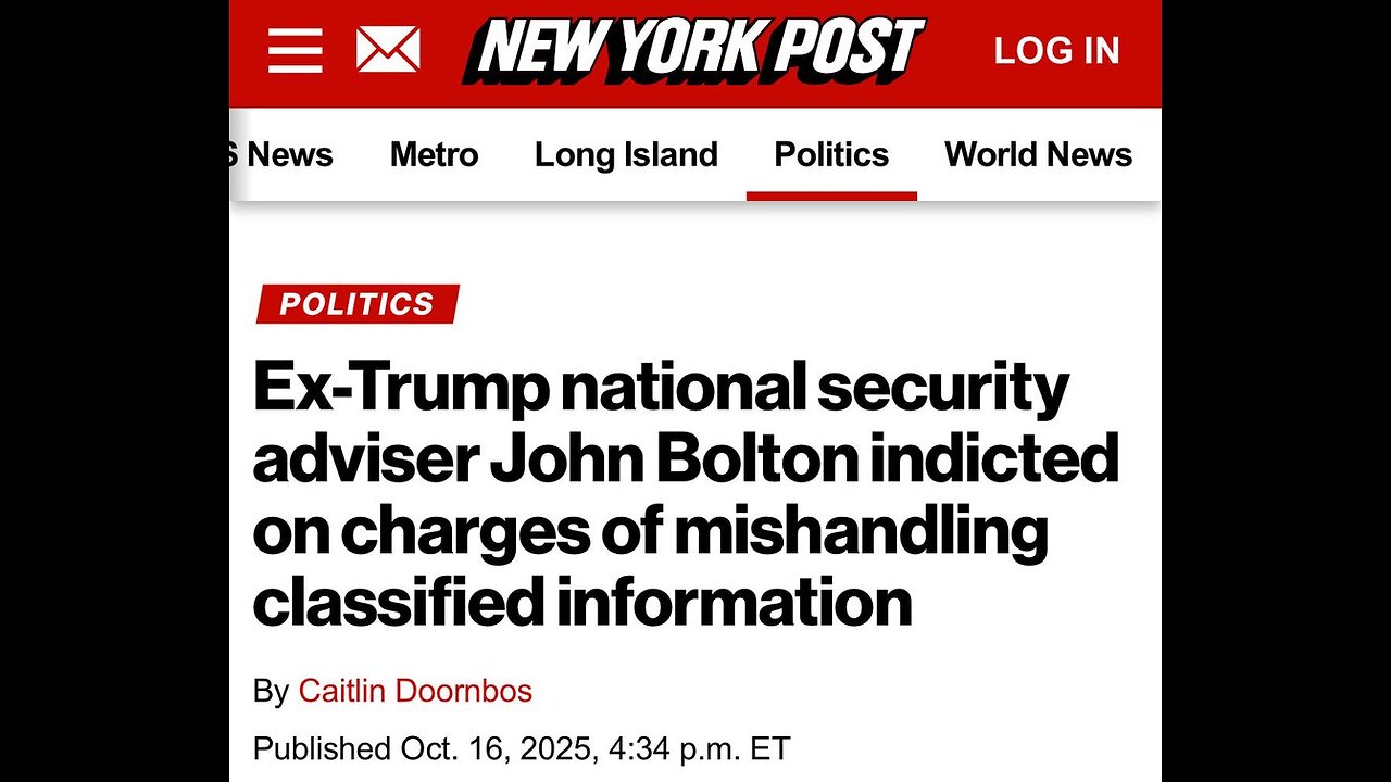 “A Bad Person”-POTUS (John Bolton)