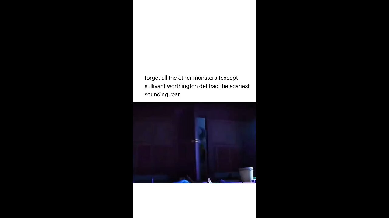 worthington def had the scariest sounding roar 🥶😐