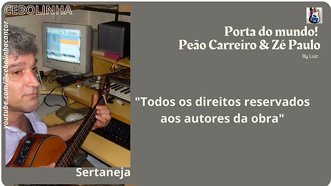 CEBOLINHA CANTA PORTA DO MUNDO