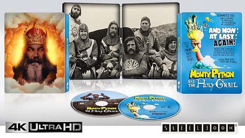 Monty Python and the Holy Grail [Limited Edition Steelbook 4K UHD & Blu-ray]