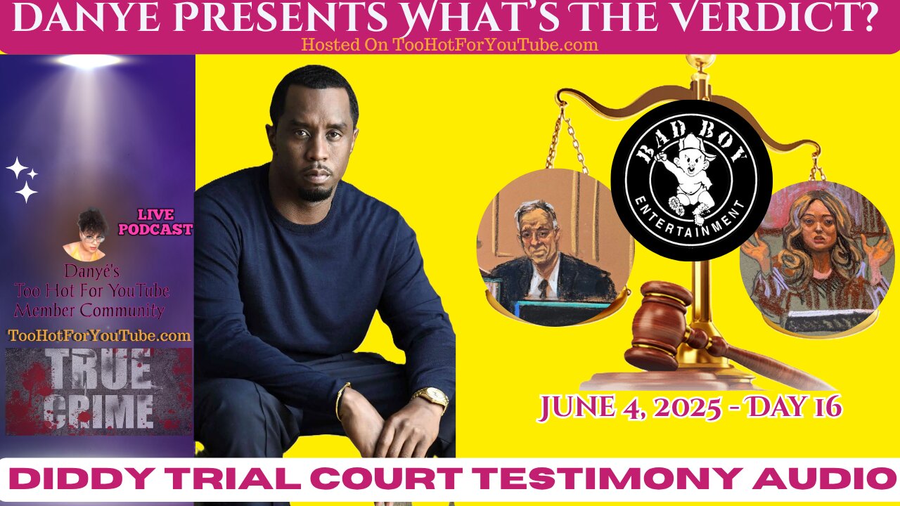 Diddy Trial Day 16 - Court Testimony Read and Audio